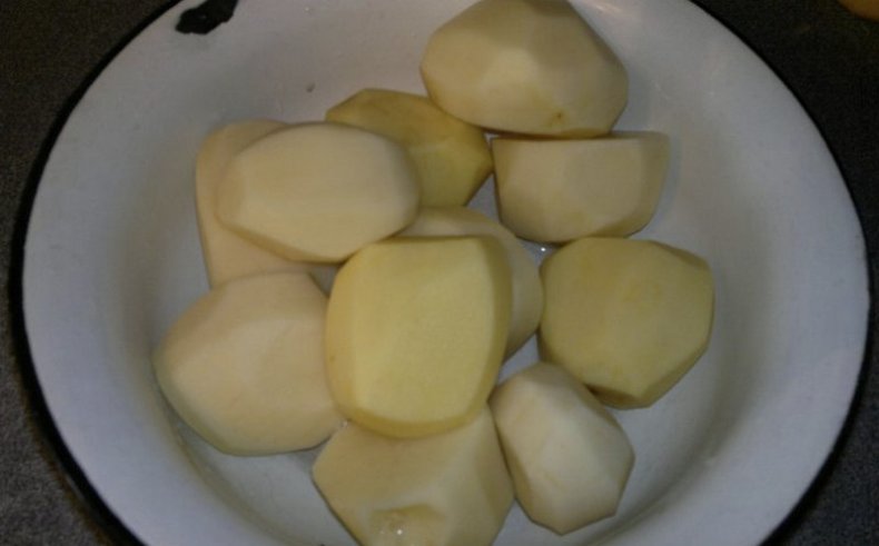 Картофель сырой