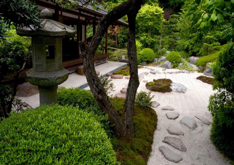Ландшафтный дизайн в японском стиле