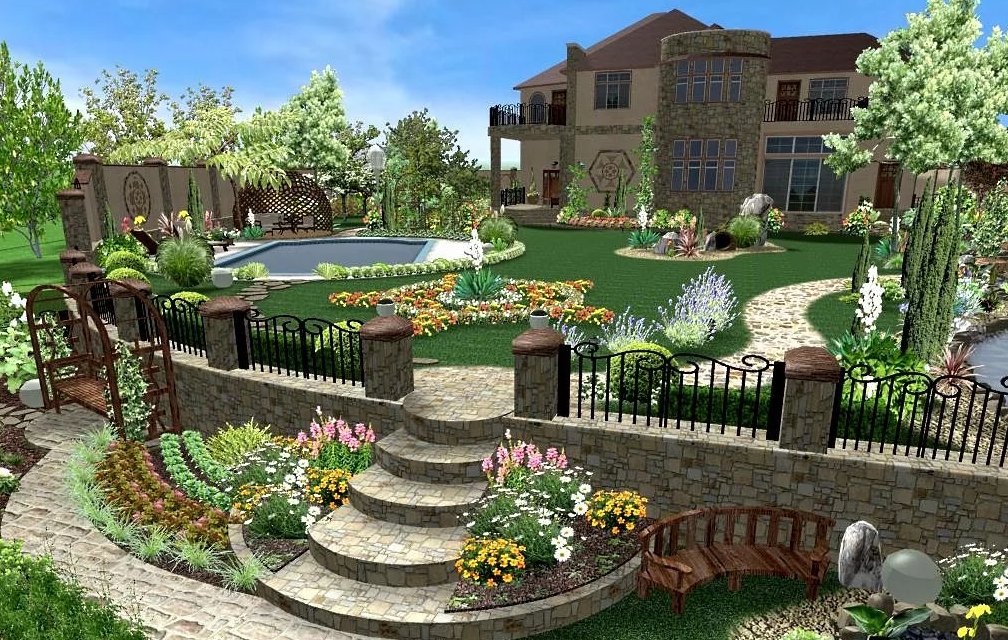 Дизайн участка загородного 15 соток с огородом фото ландшафтный дизайн