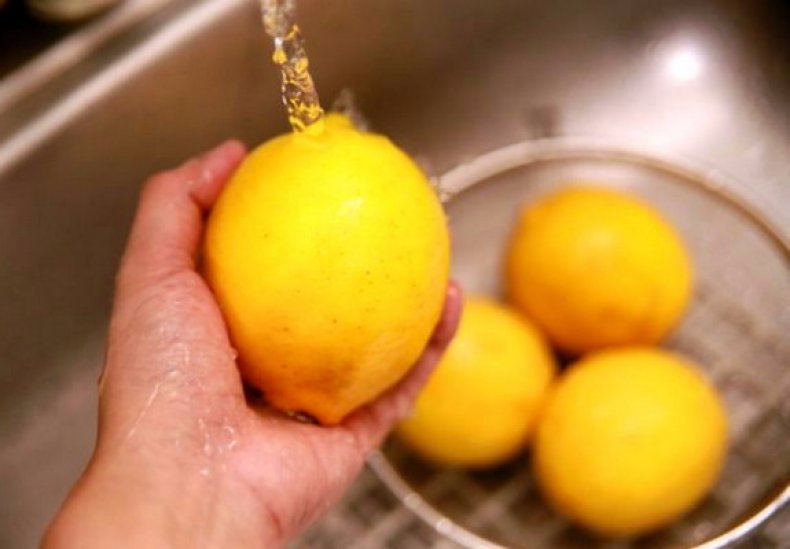 Подготовка лимонов к заморозке