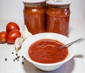 Домашний кетчуп из томатов