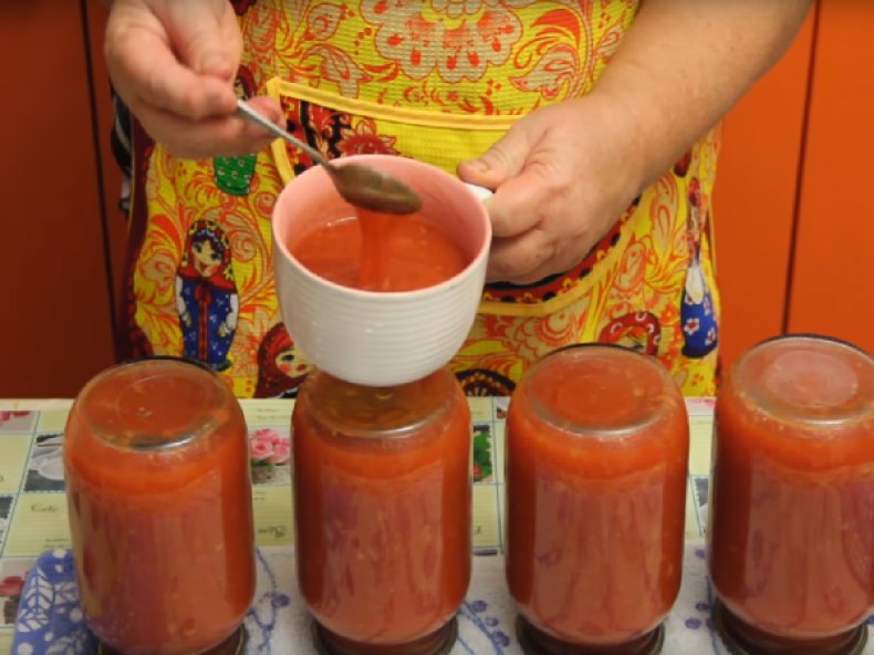 Домашний кетчуп из томатов