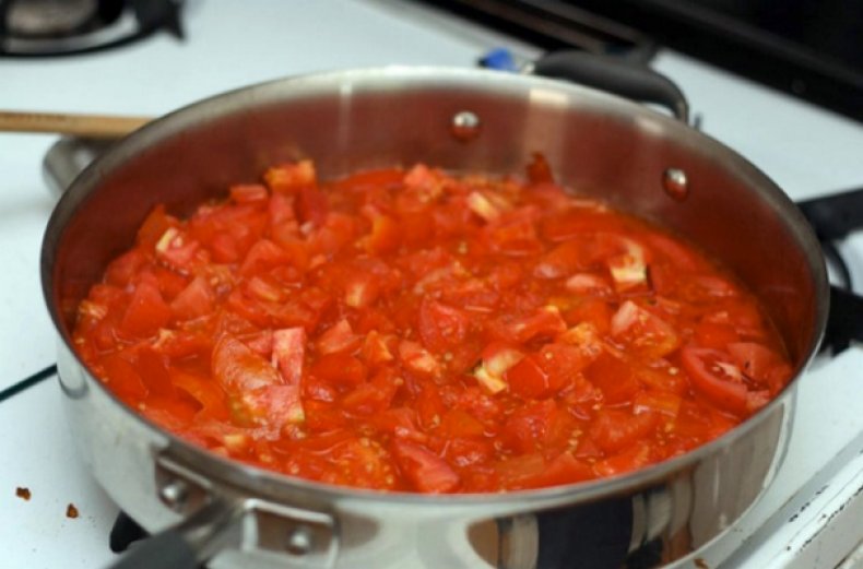 Приготовление томатной пасты