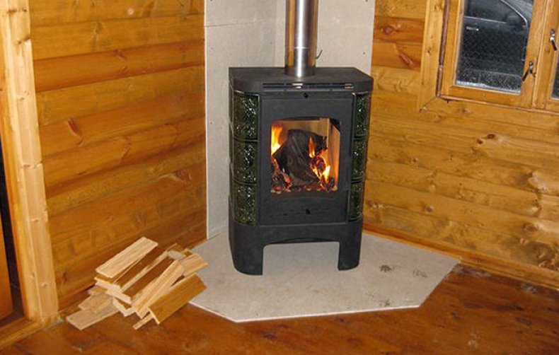 печь для небольшого деревянного дома