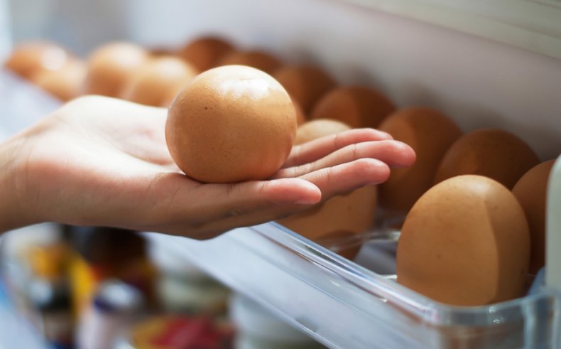 Хранение яиц в холодильнике