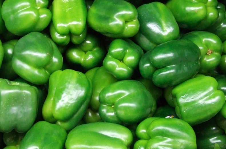Зеленый перец болгарский фото