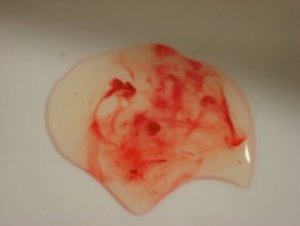 Кровь в моче у кролика